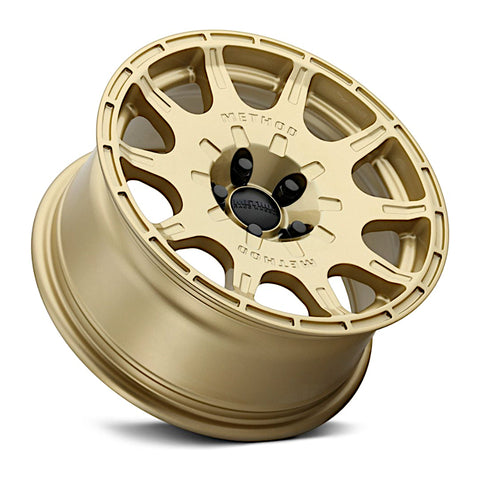 Method - MR502 RALLY Gold (17in x 8in, +38 Offset, 5x114.3 Bolt Pattern, 67.1mm Hub) 