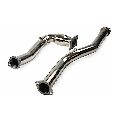 Tomioka Racing High Flow Cat J-Pipe (6-speed) - WRX 2015-2019