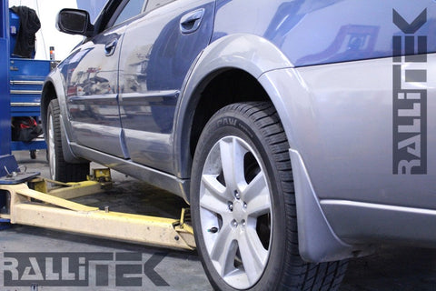 RalliTEK Front and Rear Raised Height Springs on a 2005 Outback XT