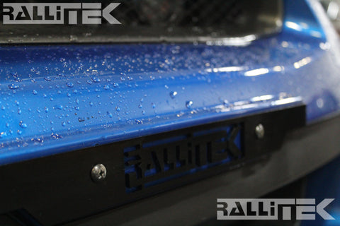 RalliTEK License Plate Delete - All Impreza 2002-2005