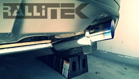 Invidia Racing Series Catback Exhaust Titanium Tip - WRX Hatchback 2008-2014 / Impreza 2.5GT 2009-2010