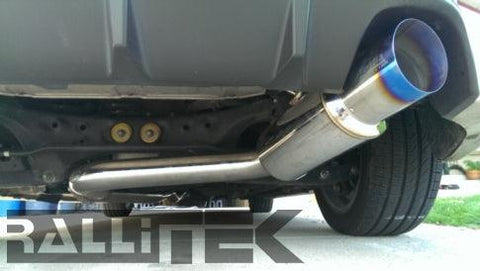 Invidia Racing Series Catback Exhaust Titanium Tip - WRX Hatchback 2008-2014 / Impreza 2.5GT 2009-2010