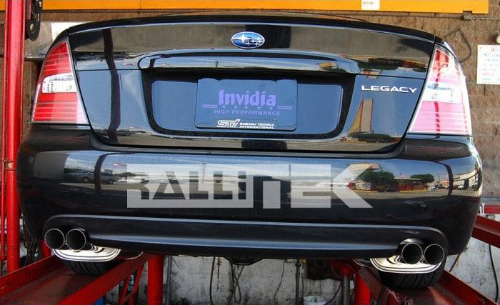 Invidia Q300 Catback Exhaust - Legacy GT 2005-2009