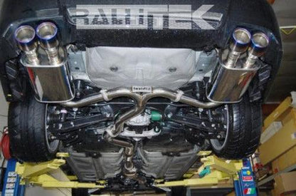 Invidia Q300 Catback Exhaust Titanium Tips Subaru - WRX & STI Sedan 2011-2014