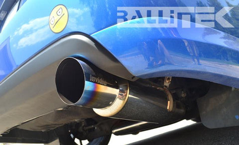 Invidia N1 Catback Exhaust Single Titanium Tip - WRX Sedan 2008-2014 / STI Sedan 2011-2014 / Impreza 2.5GT Sedan 2009-2010