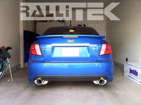 Invidia Q300 Catback Exhaust - WRX Sedan 2008-2010 / Forester XT 2009-2013 / Impreza Sedan 2.5GT 2009-2010