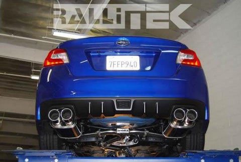 Invidia Q300 Catback Exhaust Stainless Tips - WRX & STI 2015-2017