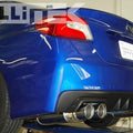 Invidia Q300 Catback Exhaust Stainless Tips - WRX & STI 2015-2017