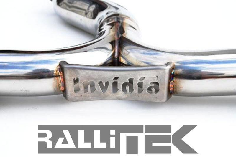 Invidia N1 Catback Exhaust Titanium Tips - Legacy GT 2010-2012