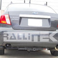 Invidia N1 Catback Exhaust Single Tip - Impreza 2.5i Sedan 2008-2011