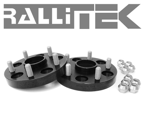 Perrin Wheel Spacers Black 20mm 5x114.3 - STI 2005-2015 / WRX 2015