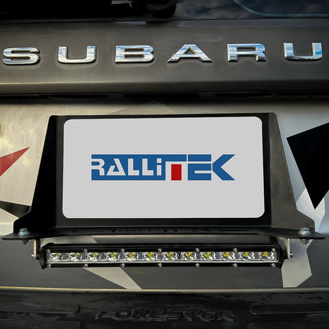 RalliTEK License Plate Light Mount - Main Image